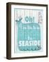 Beside the Seaside-null-Framed Giclee Print