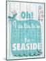 Beside the Seaside-null-Mounted Giclee Print