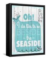 Beside the Seaside-null-Framed Stretched Canvas