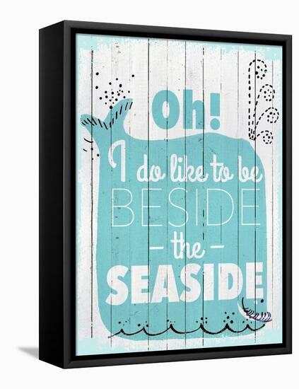 Beside the Seaside-null-Framed Stretched Canvas