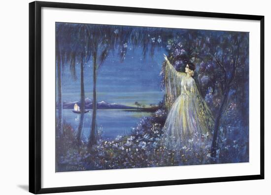 Beside the Shalimar-Marygold-Framed Giclee Print