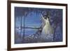 Beside the Shalimar-Marygold-Framed Giclee Print