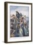 Beside Them Stood the Women Quietly Loading the Guns-Joseph Ratcliffe Skelton-Framed Giclee Print