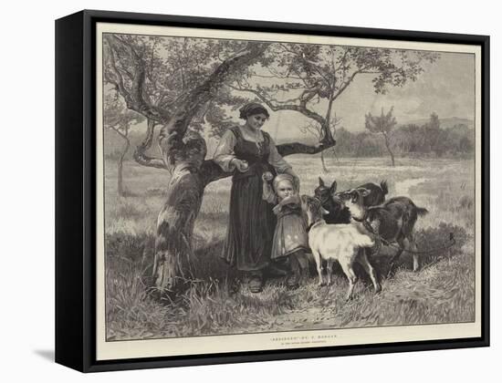 Besieged-Frederick Morgan-Framed Stretched Canvas