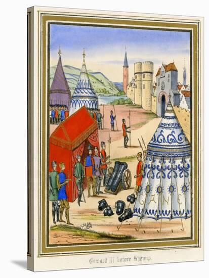 Besieges Rheims 1369-null-Stretched Canvas