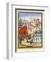 Besieges Rheims 1369-null-Framed Art Print