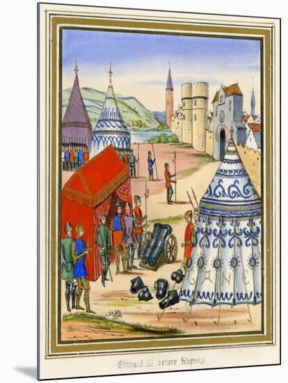 Besieges Rheims 1369-null-Mounted Art Print