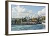 Besiktas Ferry Station and Barbaros Park-Guido Cozzi-Framed Photographic Print