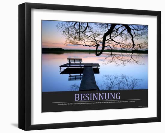 Besinnung (German Translation)-null-Framed Photo