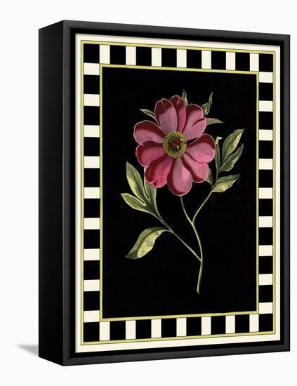 Besler Pink Peony I-Besler Basilius-Framed Stretched Canvas