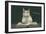 Bespectacled Cat, Thinking it Out-null-Framed Art Print