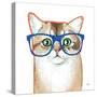 Bespectacled Pet II-Melissa Averinos-Stretched Canvas