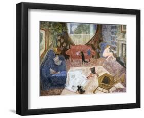 Bess Reading, Jill on the Phone, 1993-Ian Bliss-Framed Giclee Print