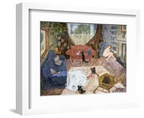 Bess Reading, Jill on the Phone, 1993-Ian Bliss-Framed Giclee Print