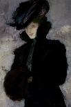 The Fur Coat-Bessie MacNicol-Laminated Giclee Print