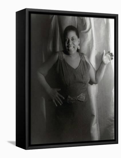 Bessie Smith, American Blues Singer-Science Source-Framed Stretched Canvas