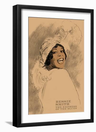 Bessie Smith-Clifford Faust-Framed Art Print