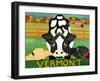 Bessie Vermont-Autumn-Stephen Huneck-Framed Giclee Print