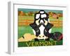 Bessie Vermont-Autumn-Stephen Huneck-Framed Giclee Print