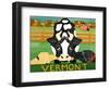 Bessie Vermont-Autumn-Stephen Huneck-Framed Giclee Print