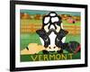 Bessie Vermont-Autumn-Stephen Huneck-Framed Giclee Print