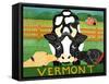 Bessie Vermont-Stephen Huneck-Framed Stretched Canvas