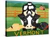 Bessie Vermont-Stephen Huneck-Stretched Canvas