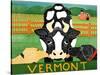 Bessie Vermont-Stephen Huneck-Stretched Canvas