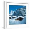 Besso near Zinal Switzerland-null-Framed Art Print