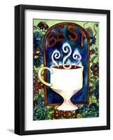 Best Brew Coffee-Blenda Tyvoll-Framed Art Print