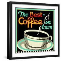 Best Coffee in Town-Kate Ward Thacker-Framed Giclee Print