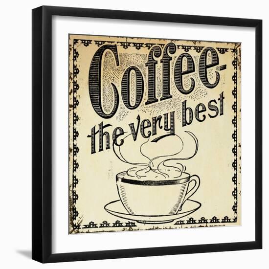 Best Coffee-null-Framed Premium Giclee Print