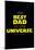 Best Dad in the Universe-null-Mounted Poster