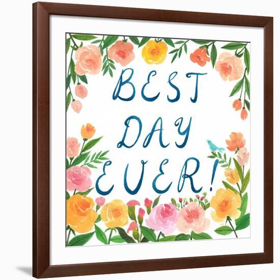 Best Day Ever!-Ling's Workshop-Framed Art Print