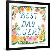 Best Day Ever!-Ling's Workshop-Framed Art Print