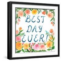 Best Day Ever!-Ling's Workshop-Framed Art Print