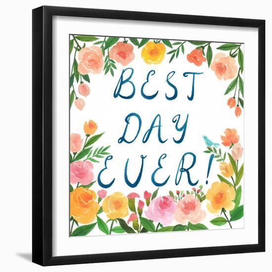 Best Day Ever!-Ling's Workshop-Framed Art Print