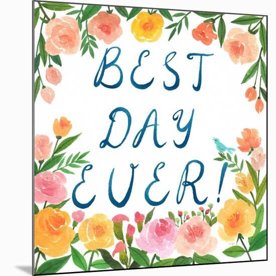 Best Day Ever!-Ling's Workshop-Mounted Art Print