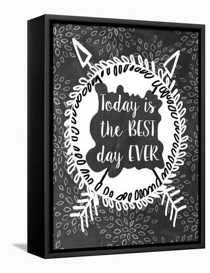 Best Day-Erin Clark-Framed Stretched Canvas