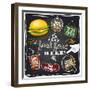 Best Fast Food Here-Selenka-Framed Art Print