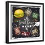 Best Fast Food Here-Selenka-Framed Art Print