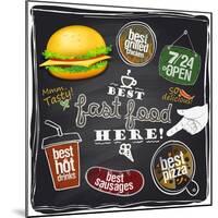 Best Fast Food Here-Selenka-Mounted Art Print