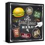 Best Fast Food Here-Selenka-Framed Stretched Canvas