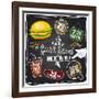 Best Fast Food Here-Selenka-Framed Art Print