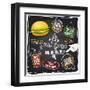 Best Fast Food Here-Selenka-Framed Art Print