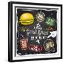 Best Fast Food Here-Selenka-Framed Premium Giclee Print