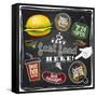 Best Fast Food Here-Selenka-Framed Stretched Canvas