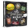 Best Fast Food Here-Selenka-Stretched Canvas