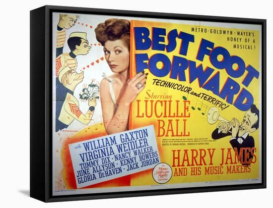 Best Foot Forward, 1943, Directed by Edward Buzzell-null-Framed Stretched Canvas