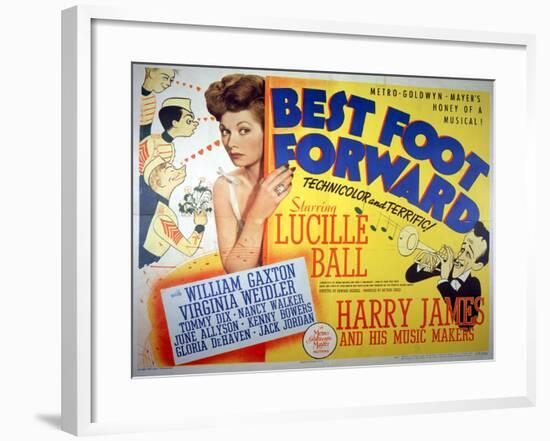 Best Foot Forward, 1943, Directed by Edward Buzzell-null-Framed Giclee Print